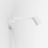 Astro Ascoli Swing Plug In Matt White Interior Reading Light