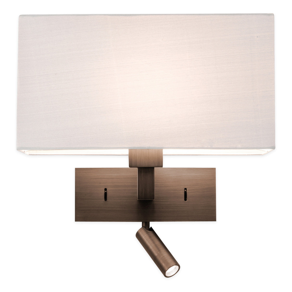 Astro Park Lane Reader LED Bronze Interior Combination Reader