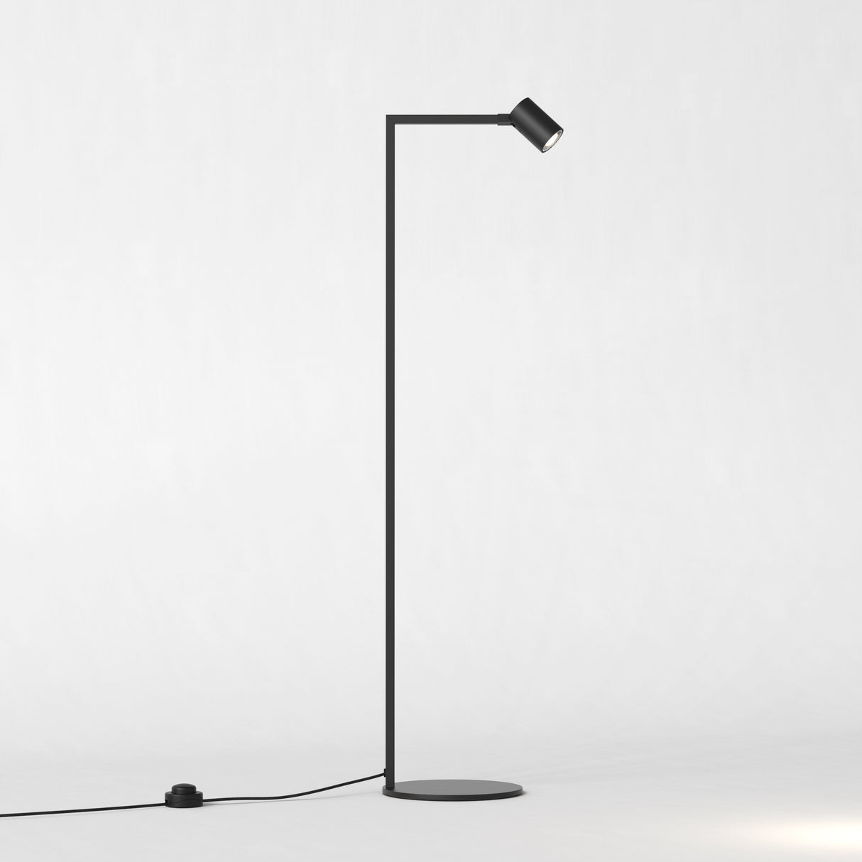Astro Ascoli Floor Matt Black Interior Floor Light