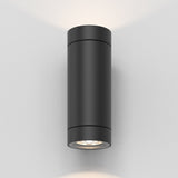 Astro Dartmouth Twin LED Textured Black Outdoor Wall Light