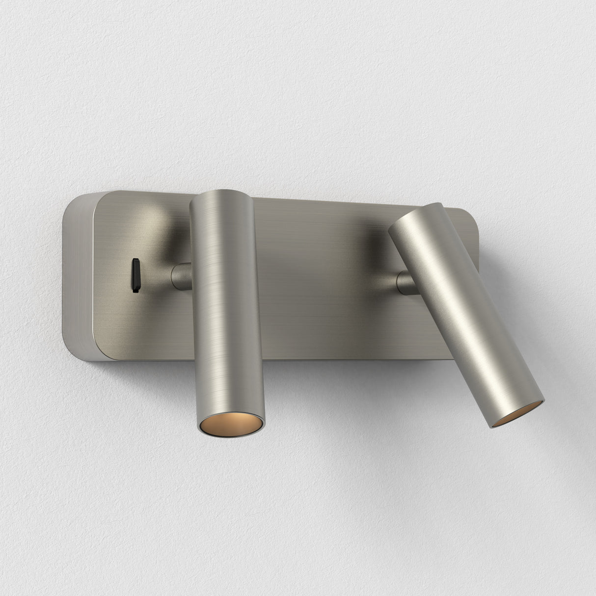 Astro Enna Twin Matt Nickel Interior Reading Light