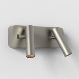 Astro Enna Twin Matt Nickel Interior Reading Light