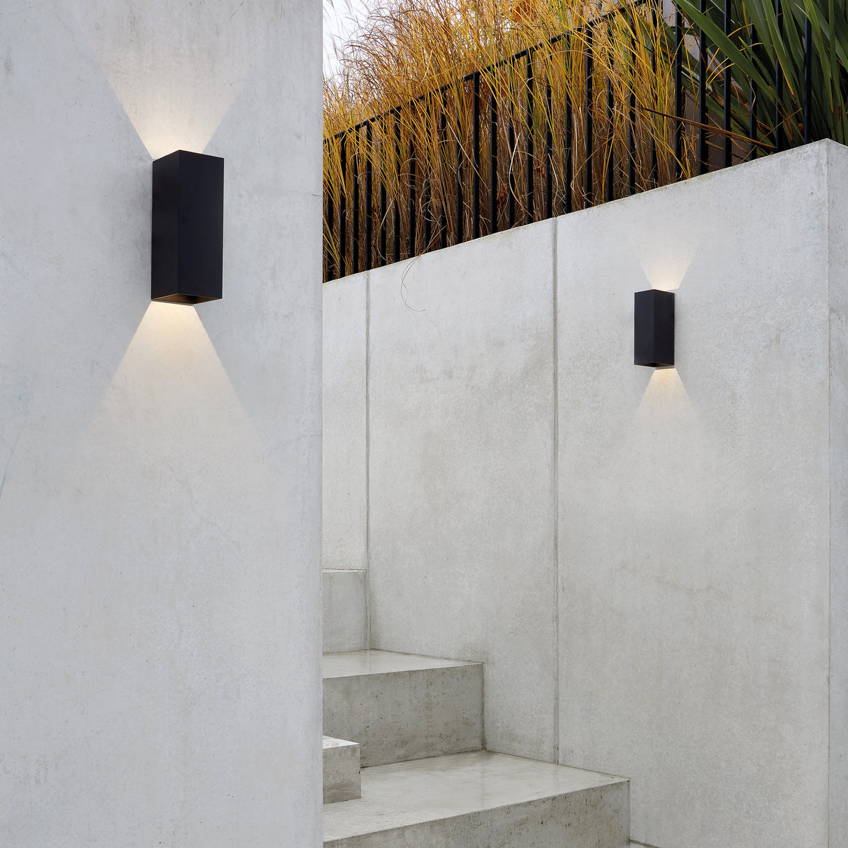 Astro Oslo 255 LED Textured Black Outdoor Wall Light
