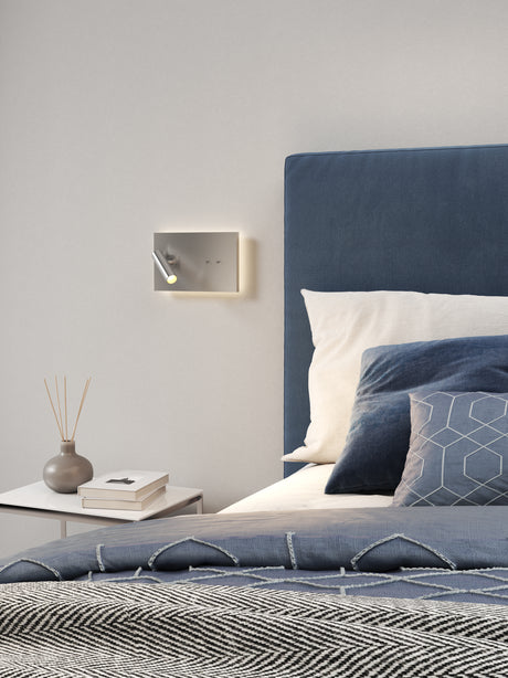 Astro Edge Reader Mini LED Matt Nickel Interior Combination Reader