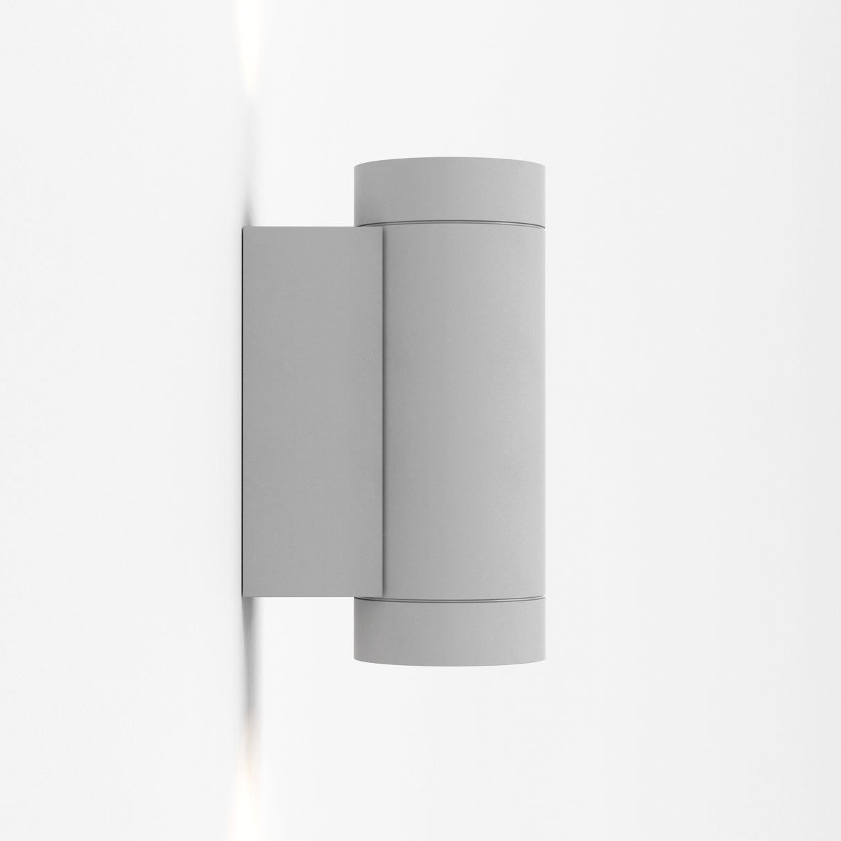 Astro Dartmouth Twin GU10 Textured Grey Outdoor Wall Light