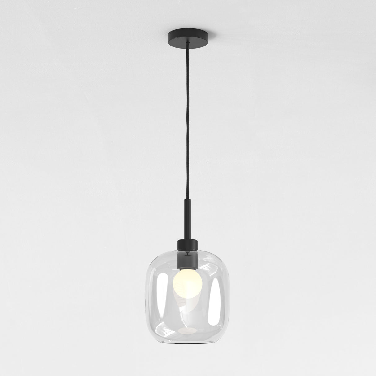 Astro Ceiling Pendant Matt Black Interior Pendant Light