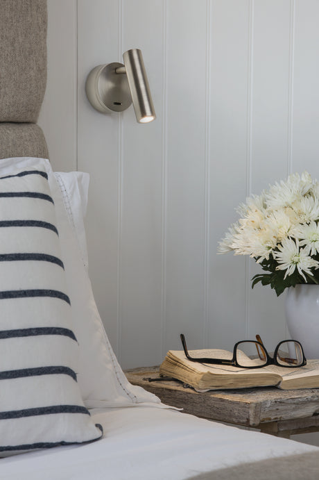 Astro Enna Surface LED Matt Nickel Interior Reading Light