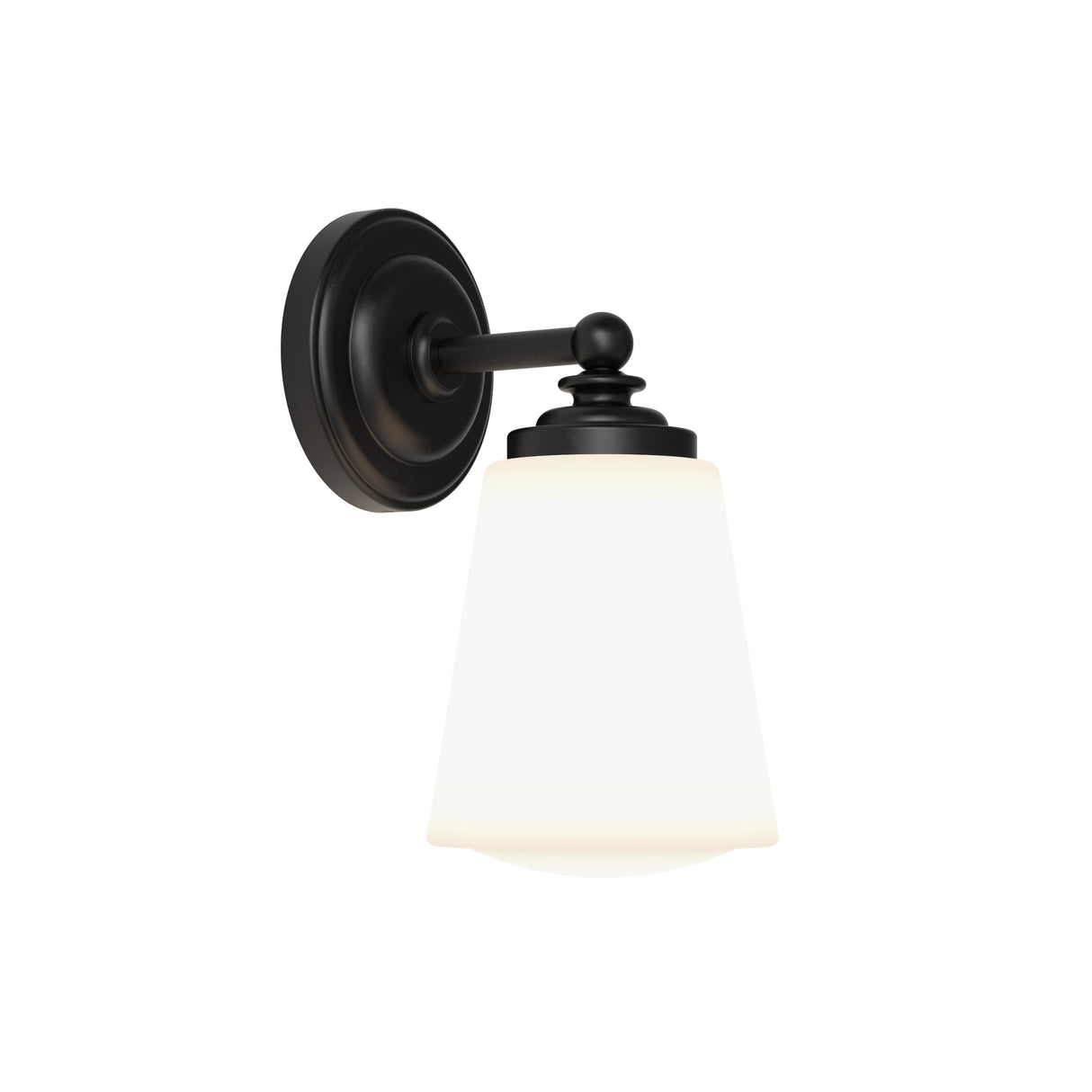 Astro Anton Matt Black Bathroom Wall Light