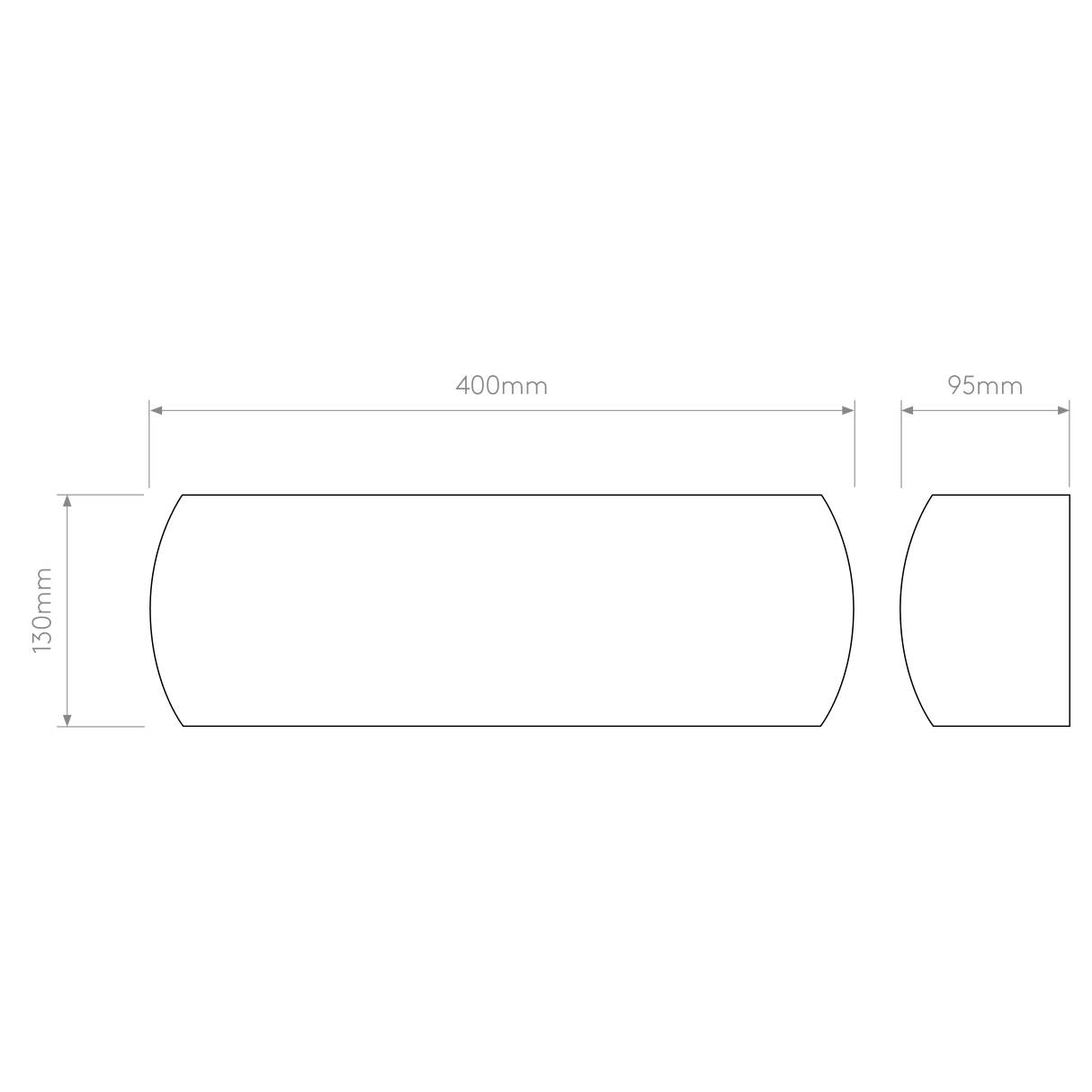 Astro Milo 400 Ceramic Interior Wall Light
