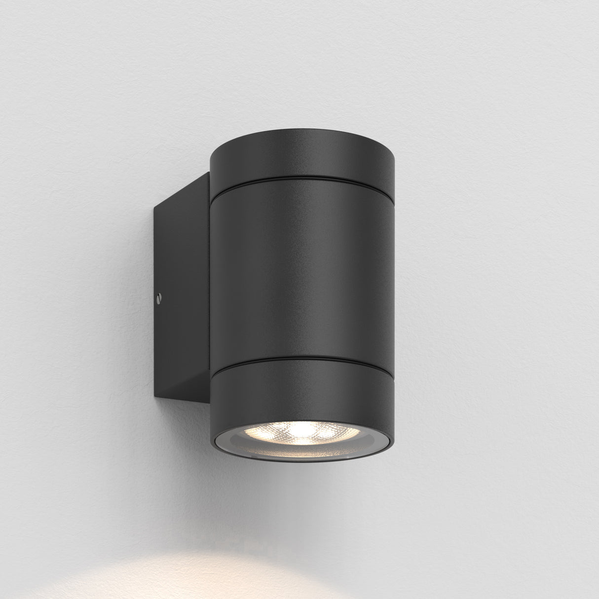 Astro Dartmouth Single LED Textured Black Outdoor Wall Light