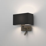 Astro Park Lane Reader LED Bronze Interior Combination Reader