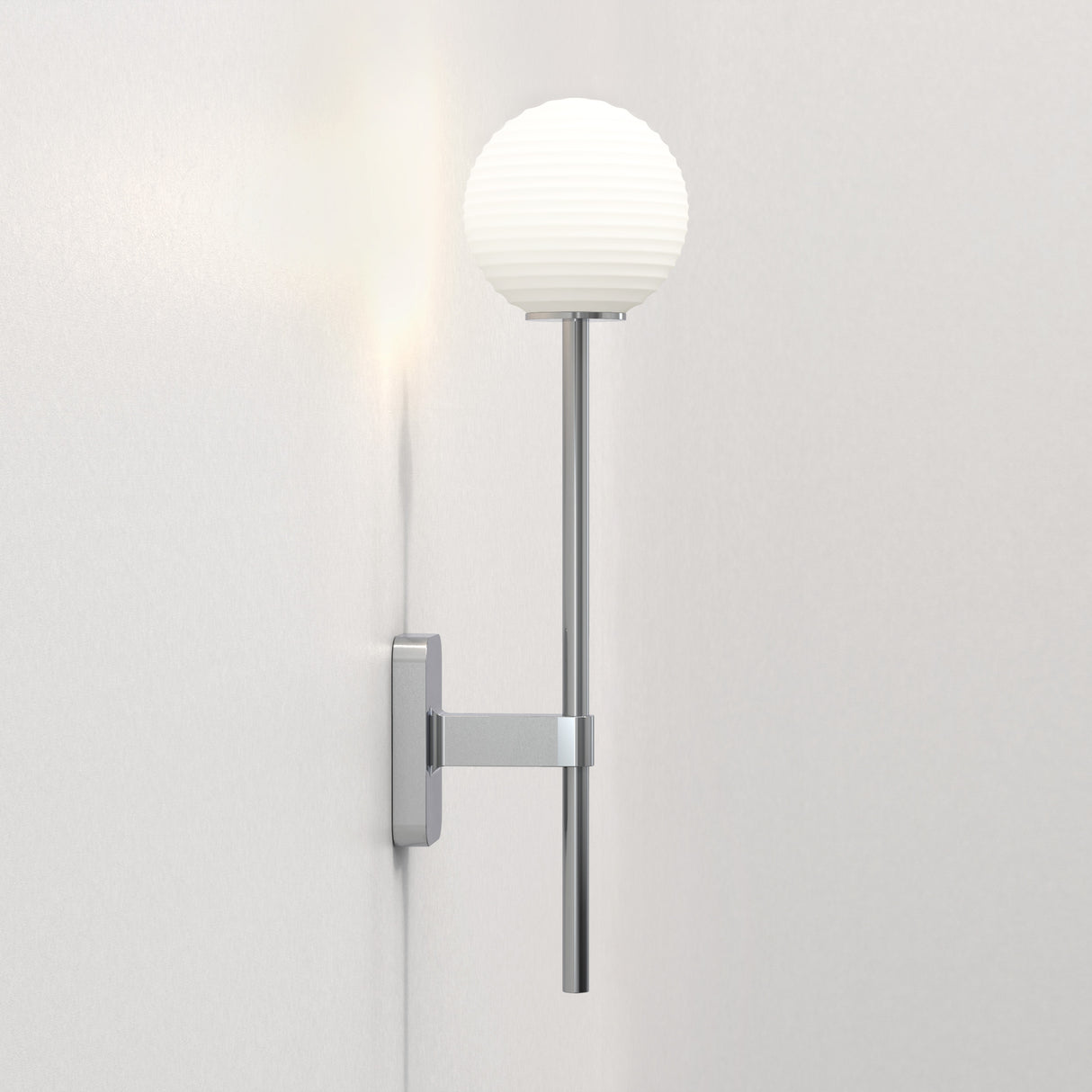 Astro Tacoma Single Grande Polished Chrome Bathroom Wall Light