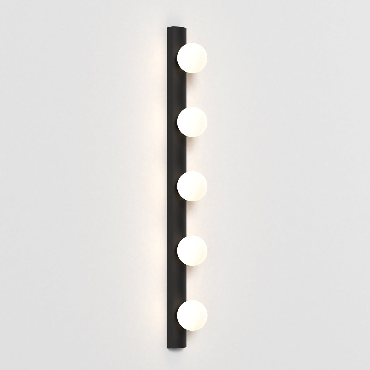 Astro Cabaret 5 II Matt Black Bathroom Wall Light