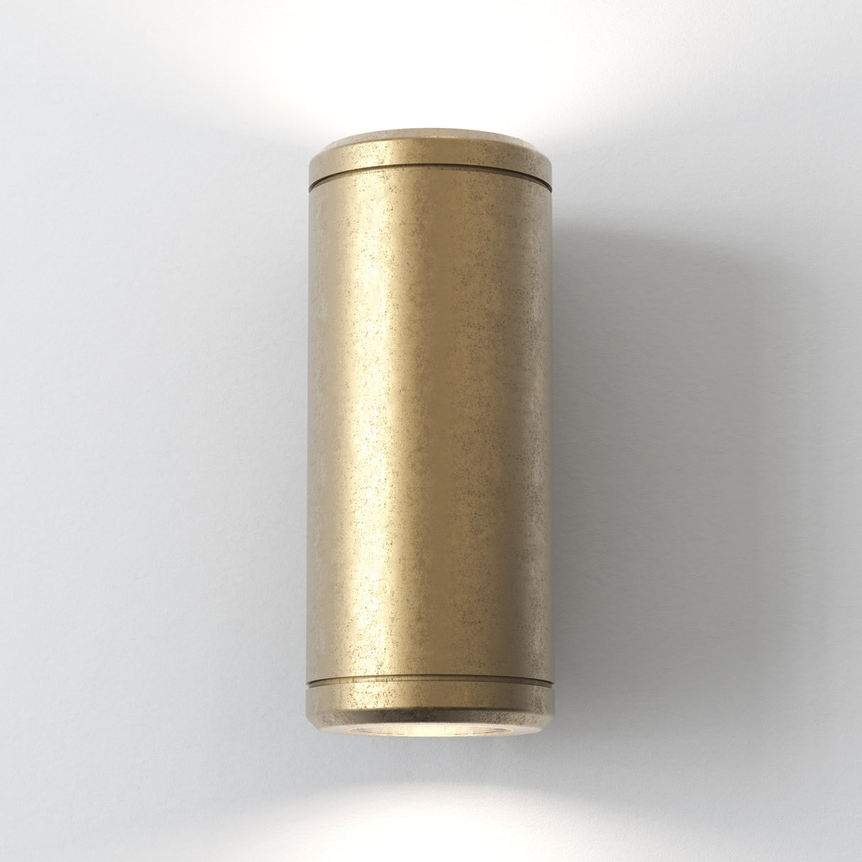 Astro Jura Twin Solid Brass Outdoor Wall Light