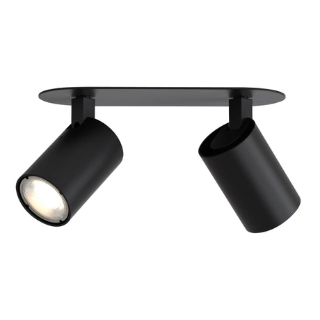 Astro Ascoli Twin Recessed Matt Black Interior Spotlight