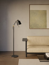 Astro Edward Floor Base Matt Black Interior Floor Light