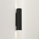 Astro Ava 300 Textured Black Outdoor Wall Light