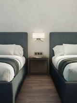 Astro Venn Reader Twin Matt Nickel Interior Combination Reader Base