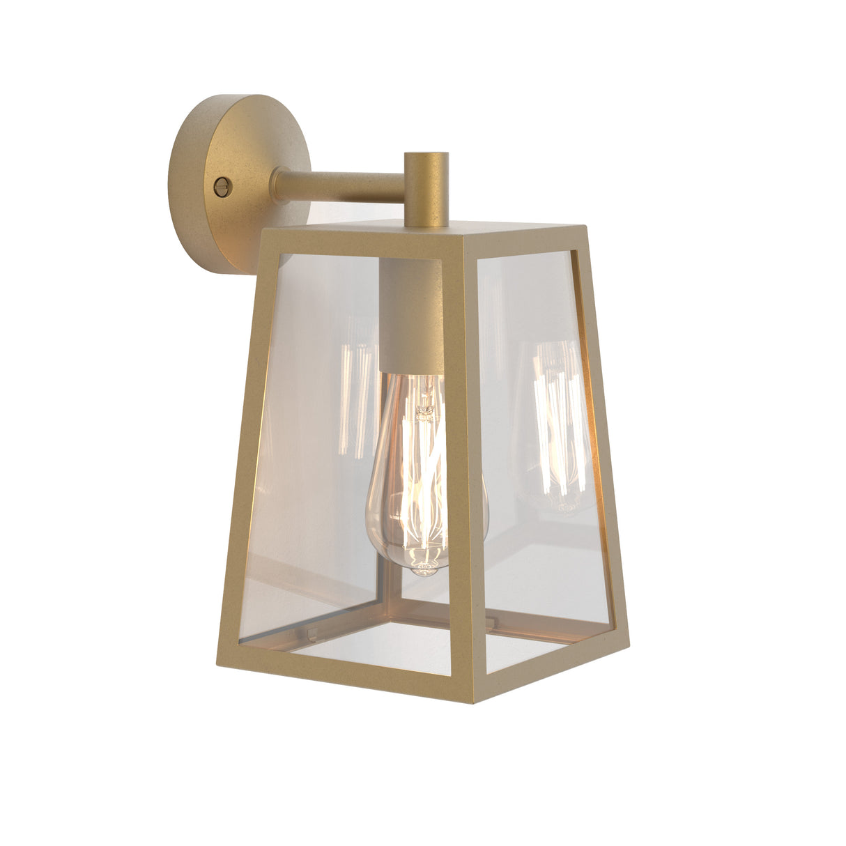 Astro Calvi Wall 215 Antique Brass Outdoor Wall Light