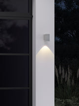 Astro Dartmouth Single GU10 Textured Grey Outdoor Wall Light