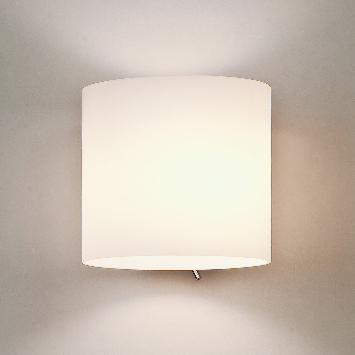 Astro Luga White Glass Interior Wall Light