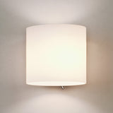 Astro Luga White Glass Interior Wall Light