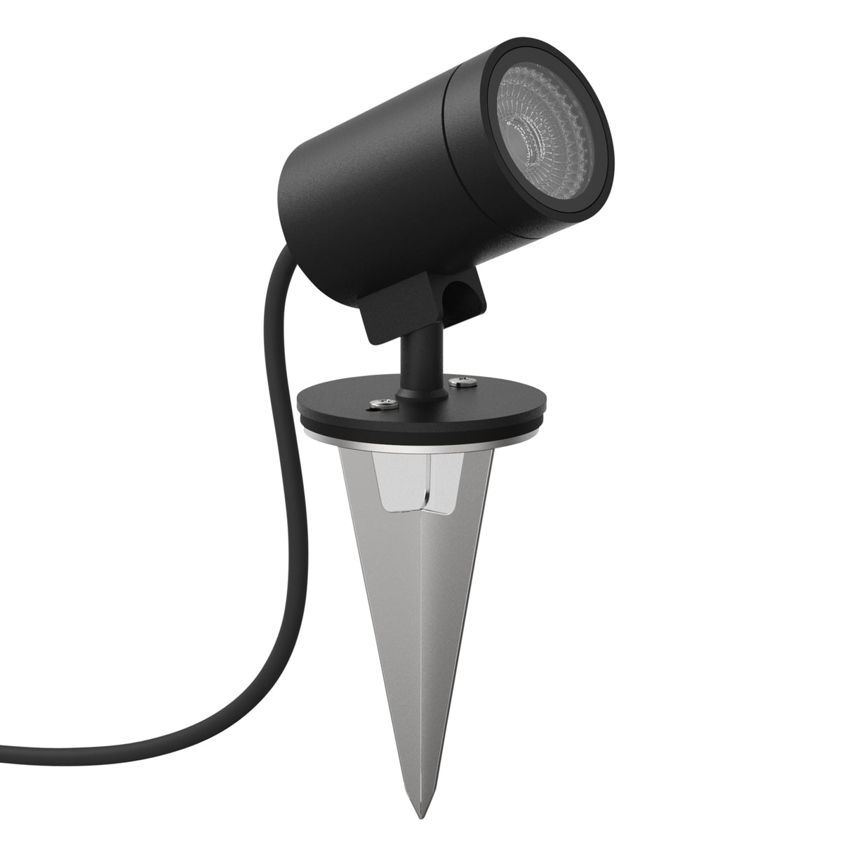 Astro Bayville Spike Spot Textured Black Outdoor Spotlight