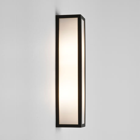 Astro Salerno Textured Black Outdoor Wall Light