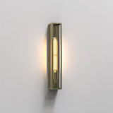Astro Harvard 500 Natural Brass Outdoor Wall Light