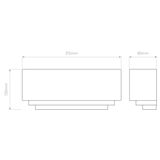 Astro Amalfi 315 Ceramic Interior Wall Light