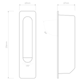 Astro Keta Matt Black Interior Reading Light