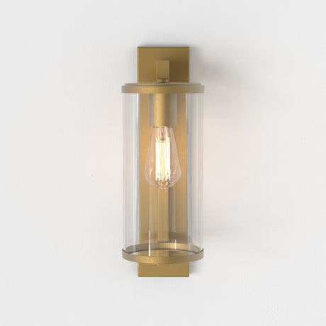 Astro Pimlico 400 Antique Brass Outdoor Wall Light