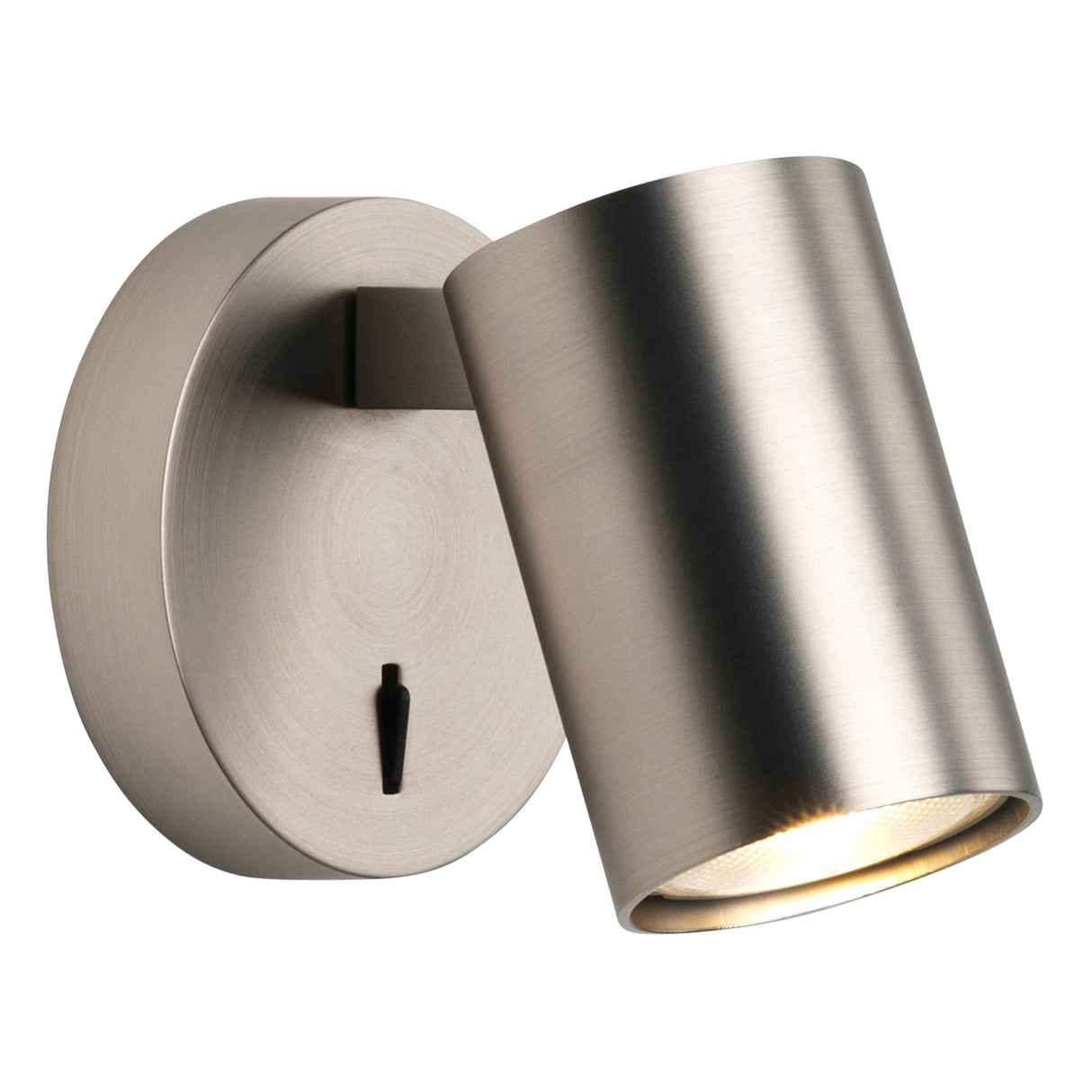 Astro Ascoli Single Switched Matt Nickel Interior Reading Light