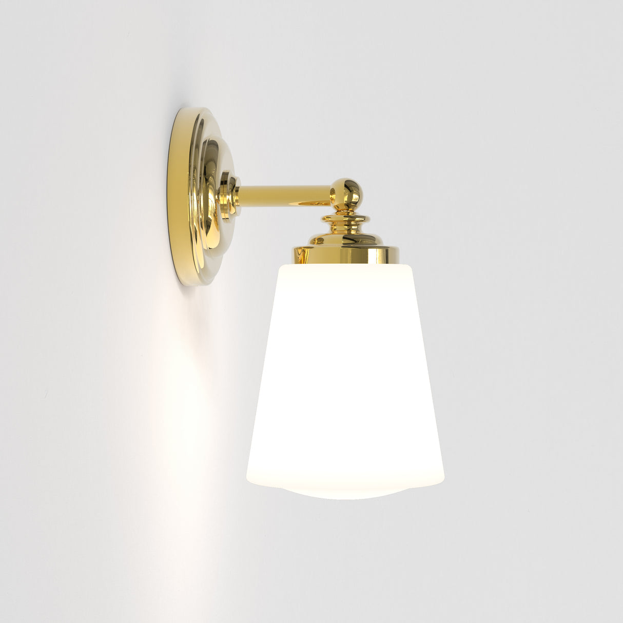 Astro Anton Polished Brass Bathroom Wall Light