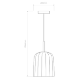 Astro Veo Pendant 230 Bronze Interior Pendant Light