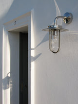 Astro Montparnasse Wall Polished Nickel Outdoor Wall Light