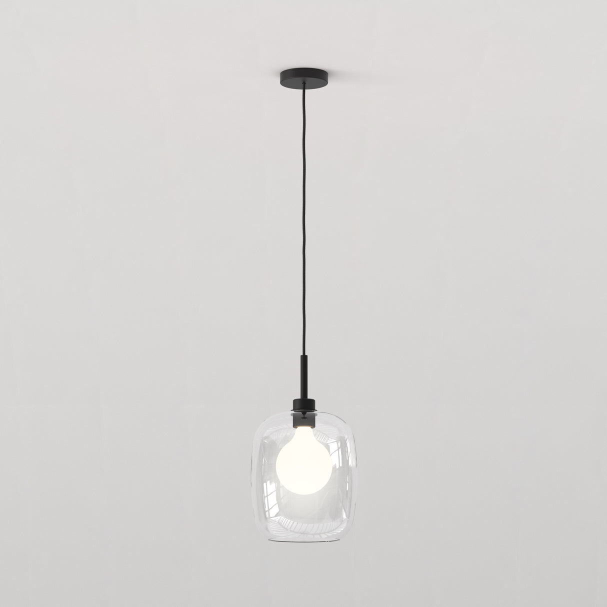 Astro Curve Glass 285 Clear Lampshade Shade