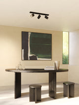 Astro Koto Three Bar Matt Black Interior Spotlight