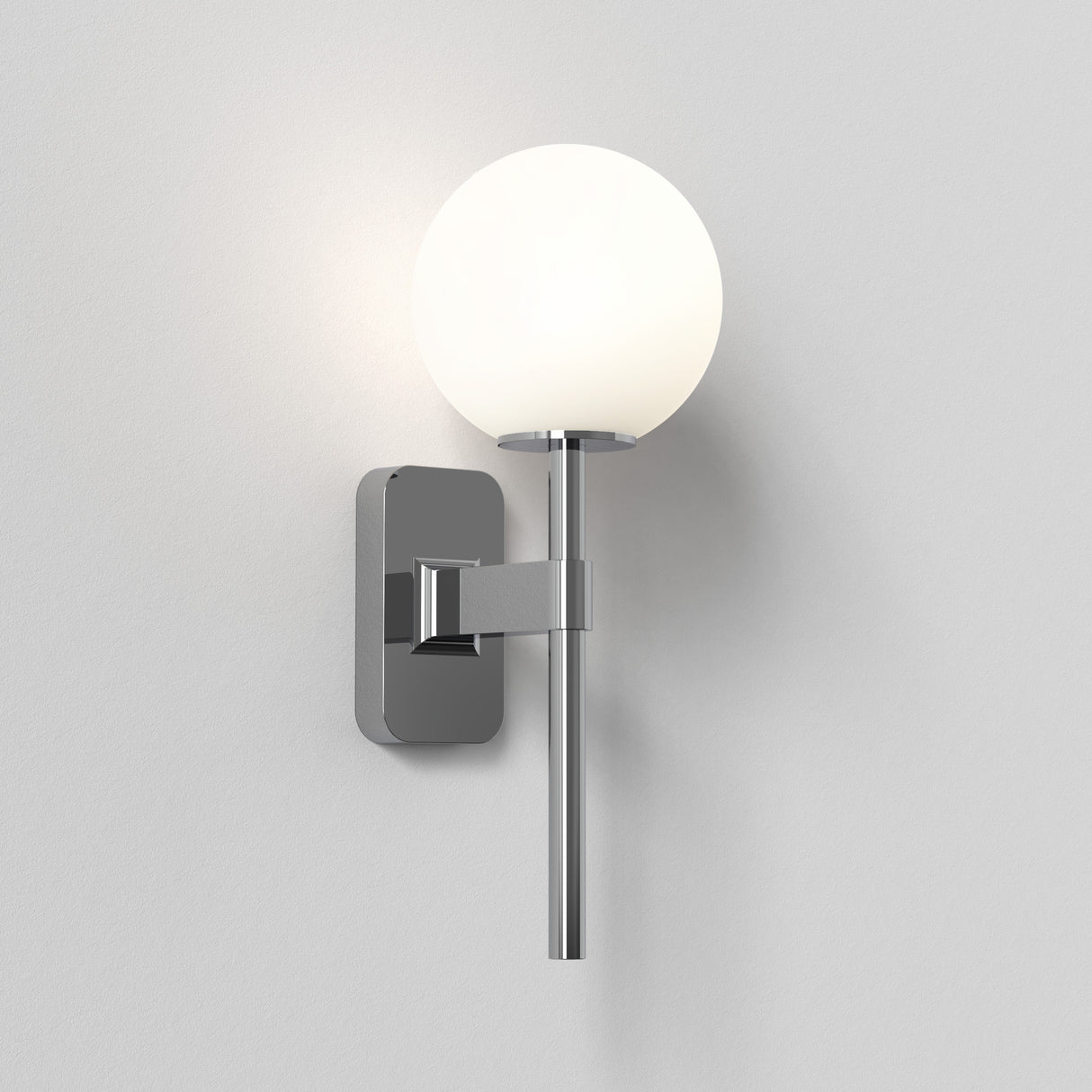 Astro Tacoma Single Polished Chrome Bathroom Wall Light