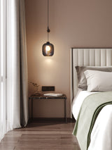 Astro Curve Glass 220 Dark Smoke Lampshade Shade