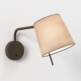 Astro Mitsu Swing Arm Base Bronze Interior Wall Light