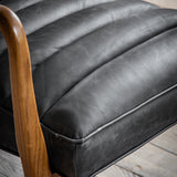 Amos Datsun Armchair Antique Ebony from Amos Lighting + Home