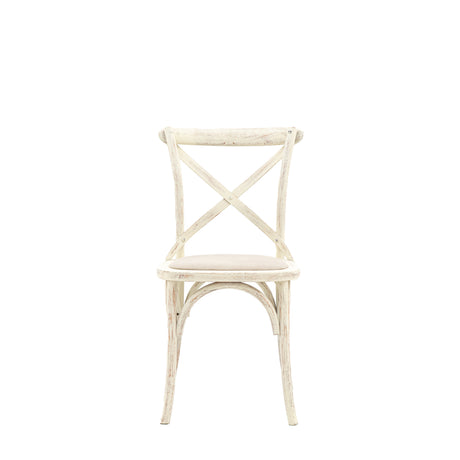 Amos Cafe Chair White Linen (2pk) –  from Amos Lighting + Home