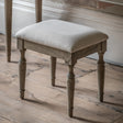 Amos Mustique Dressing Stool  –  from Amos Lighting + Home