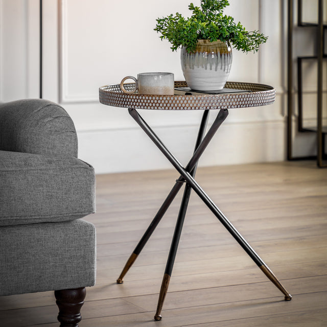 Amos Epsom Tripod Table  –  from Amos Lighting + Home