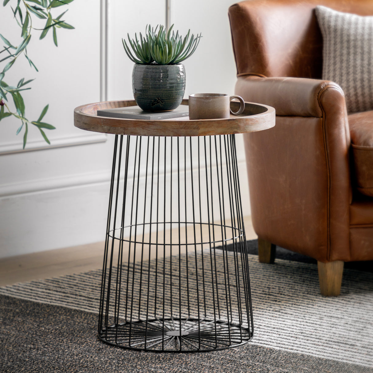 Amos Menzies Side Table  –  from Amos Lighting + Home