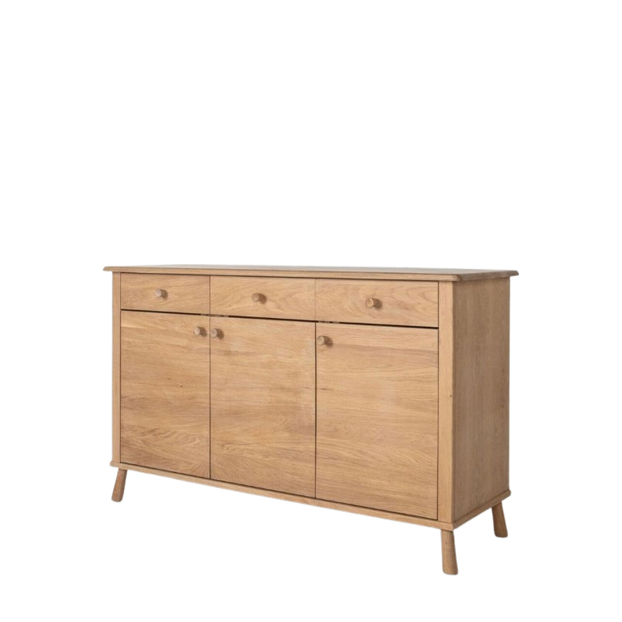 Amos Wycombe 3 Door 3 Drawer Sideboard  –  from Amos Lighting + Home