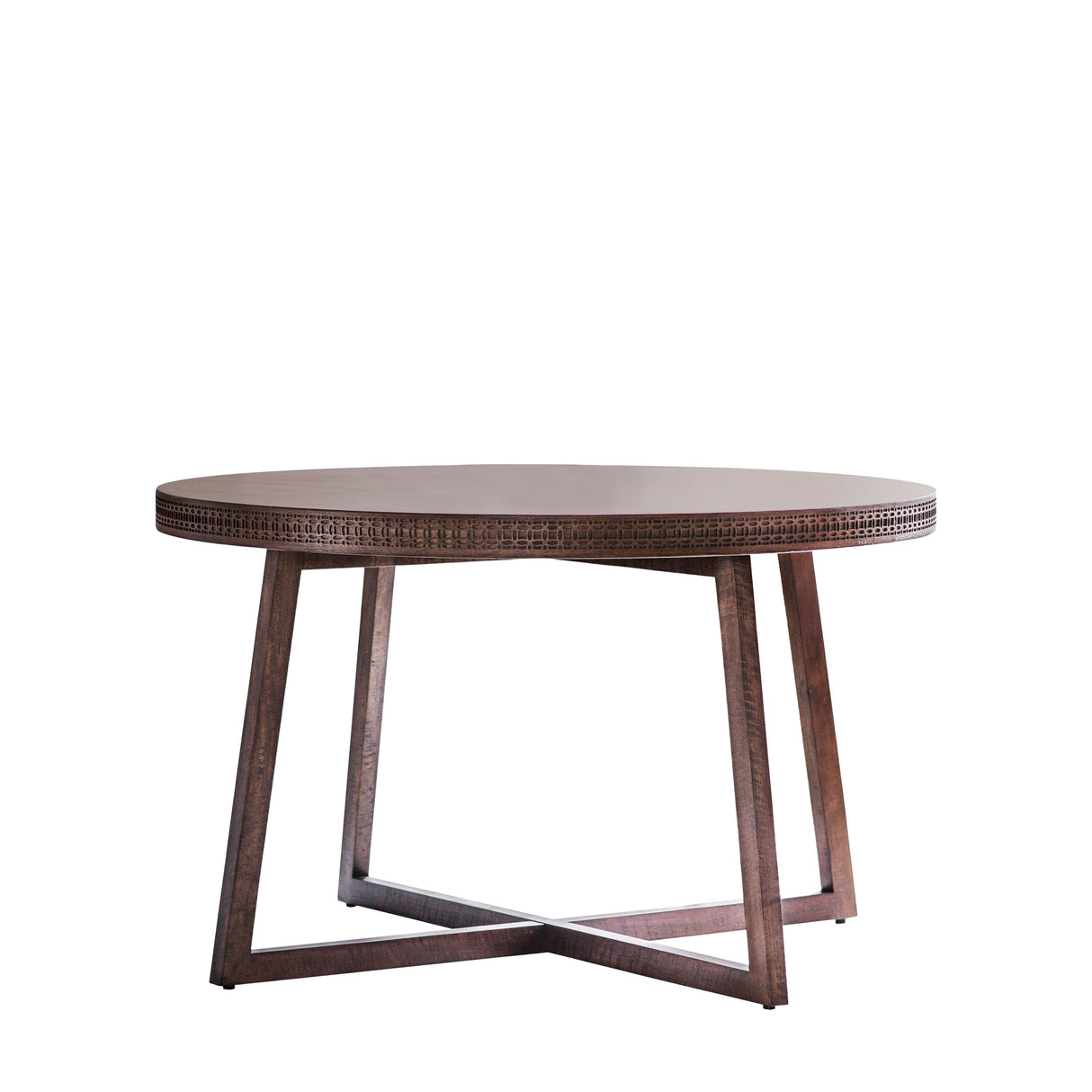 Amos Boho Retreat Round Dining Table from Amos Lighting + Home