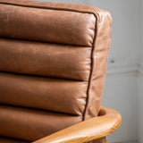 Amos Datsun Armchair Vintage Brown Leather from Amos Lighting + Home