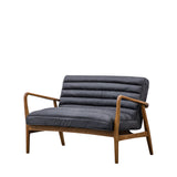 Amos Datsun 2 Seater Sofa Antique Ebony from Amos Lighting + Home